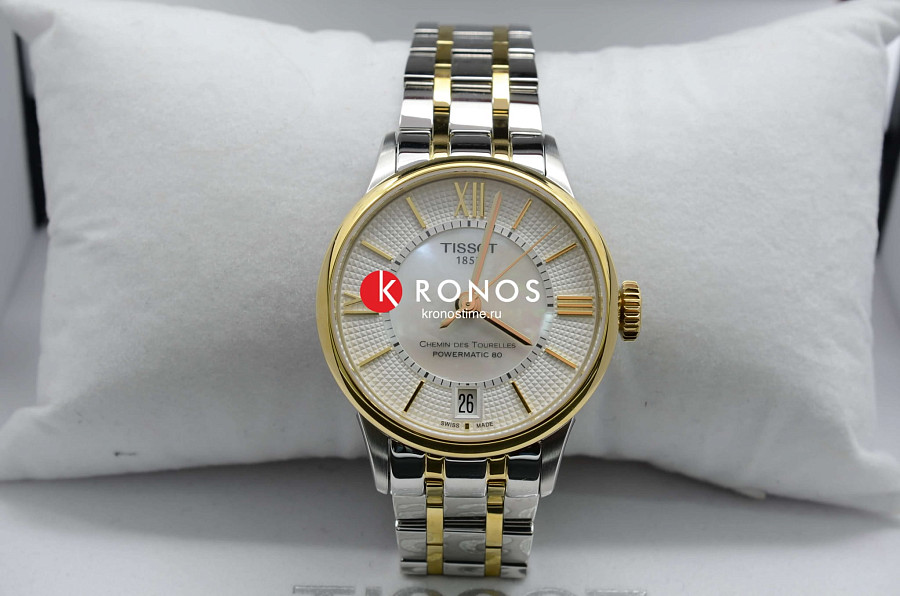 Часы Tissot Chemin des Tourelles Powermatic 80 Lady T099.207.22.118.00 — артикул T0992072211800