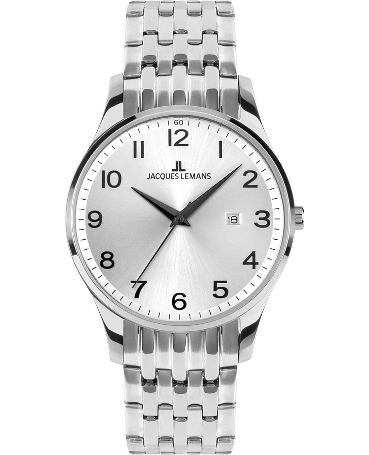 Часы Jacques Lemans Classic 1-2216G — женские, серебристый