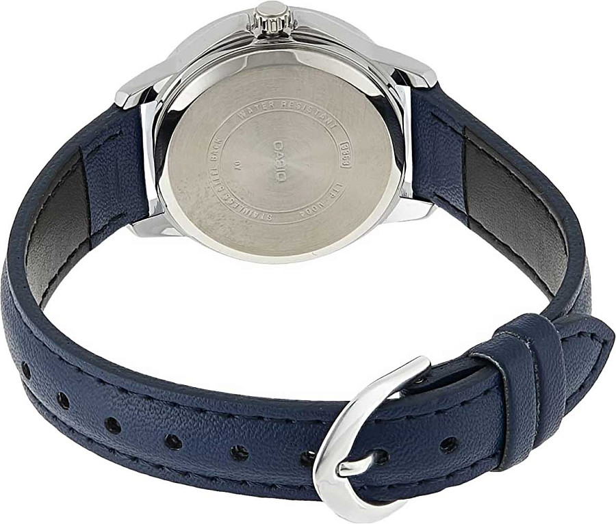 Часы Casio Collection LTP-V004L-2B — кожаный, женские
