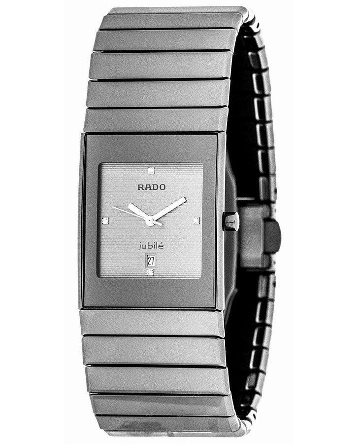 Часы Rado Ceramica R21640702 — женские, серебристый