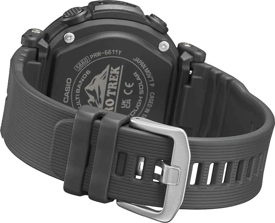 Часы Casio Pro Trek PRW-6621Y-1ER — мужские, черный