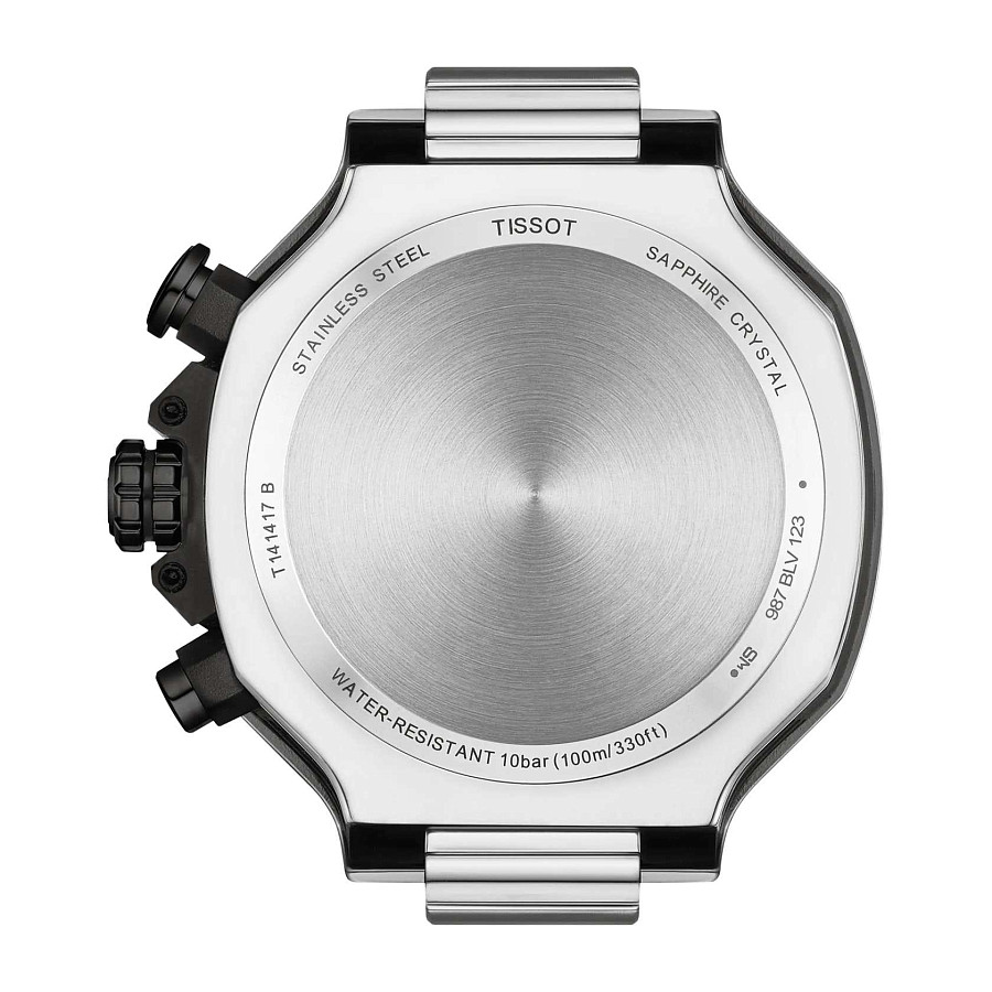 Часы Tissot T-Race 45 mm T141.417.27.041.00 — кварцевые, Швейцария, мужские