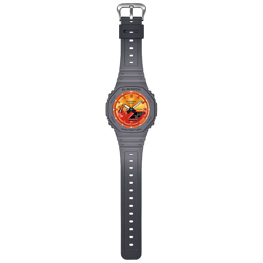 Часы Casio G-Shock GA-2100FL-8A — карбон пластик, Япония