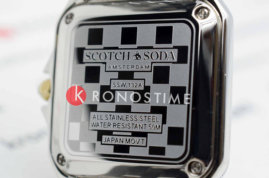 Часы Scotch&Soda SSW.132A — женские, нержавеющая сталь с pvd-покрытием
