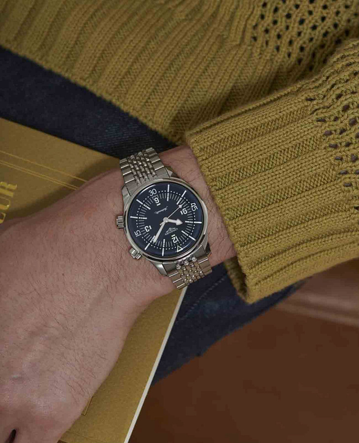 Часы Longines Legend Diver L3.764.4.90.6 — синий, сталь металл