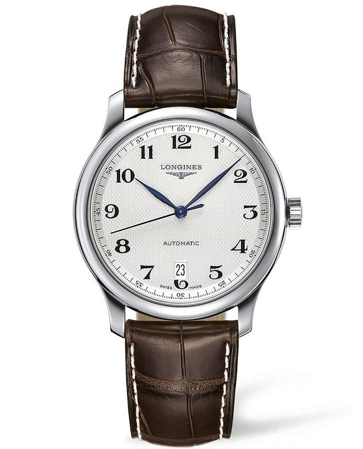 Часы Longines Master Collection L2.628.4.78.3 — мужские, серебристый