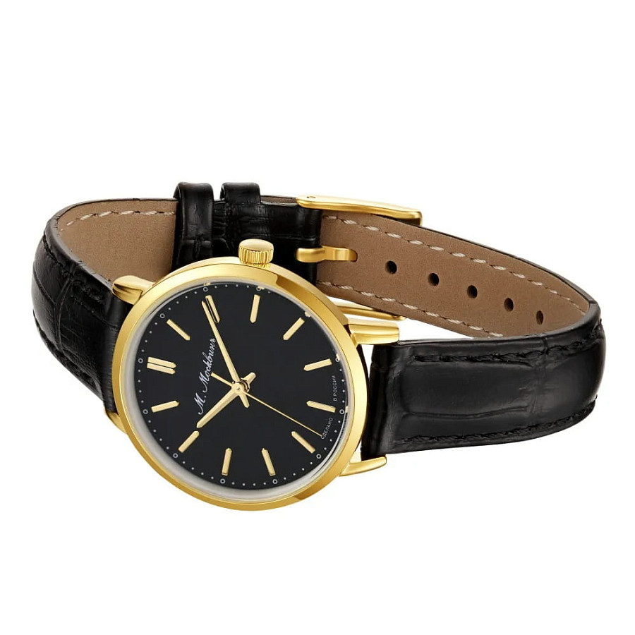 Часы Михаил Москвин Classic 6016L-6 — кварцевые, сталь металл
