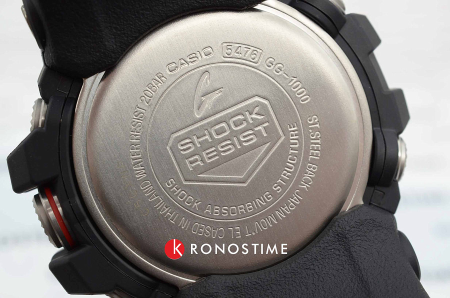 Часы Casio G-Shock GG-1000-1ADR (GG-1000-1A) — пластик, пластик