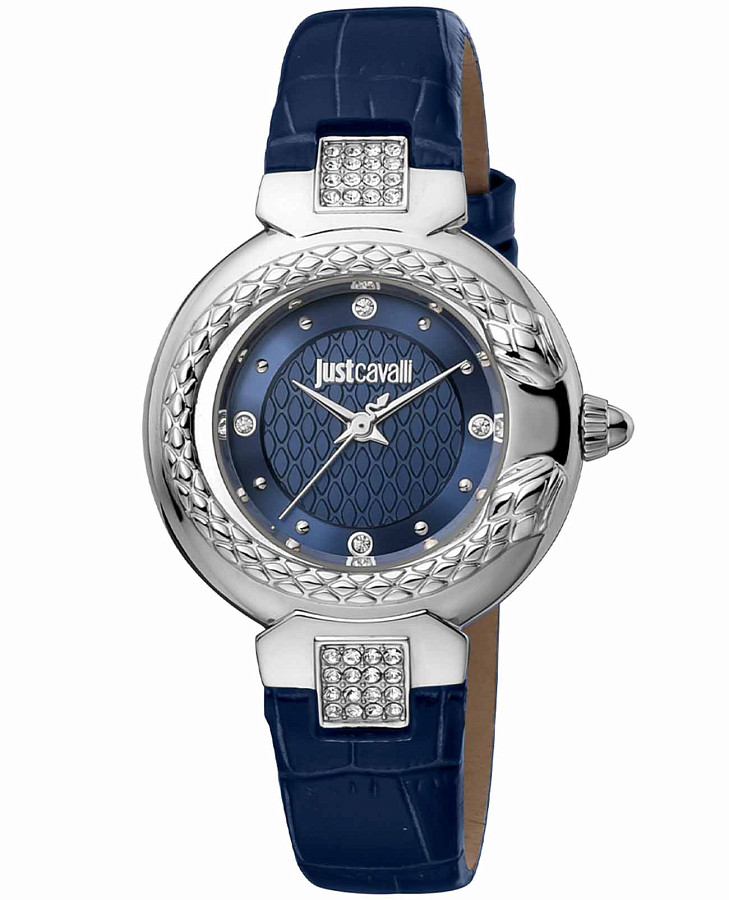 Часы Just Cavalli animalier JC1L174L0015 — женские, синий