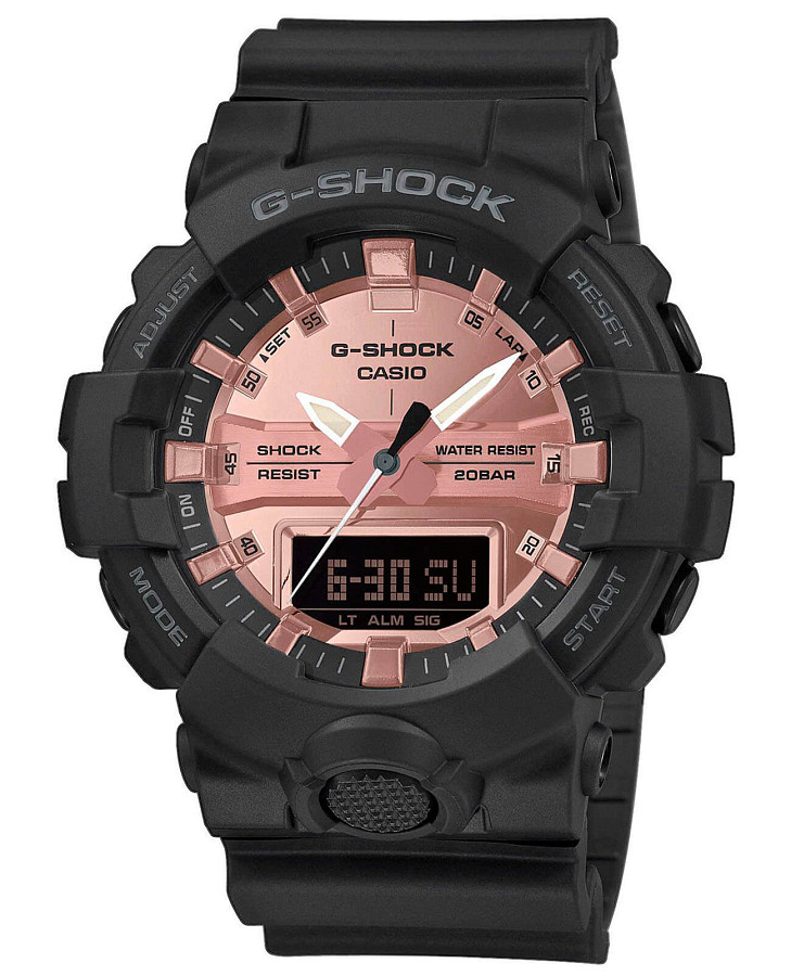 Часы Casio G-Shock GA-800MMC-1A — мужские, золотой