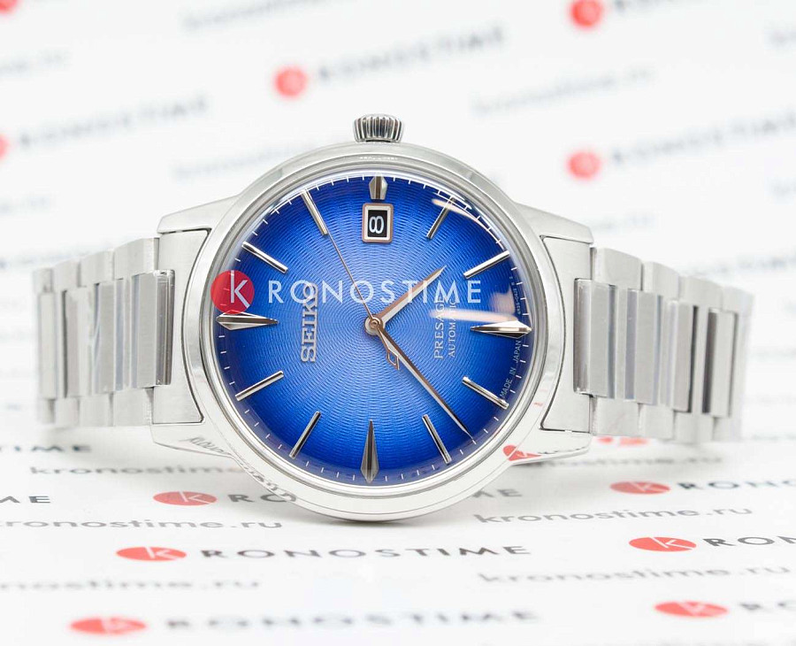 Часы Seiko Presage SRPJ13J1 — механические, сталь металл