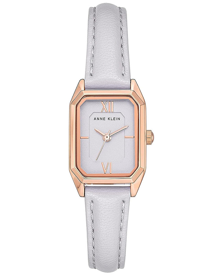 Часы Anne Klein Leather 3968RGLV — женские, серый
