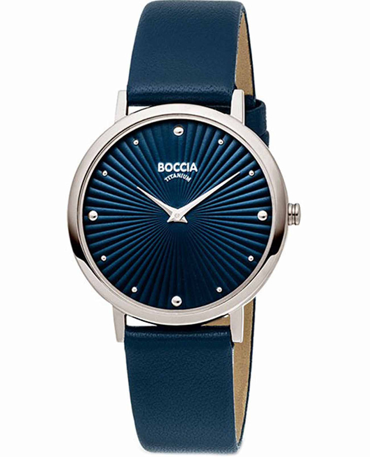 Часы Boccia Titanium 3365-02 — женские, синий