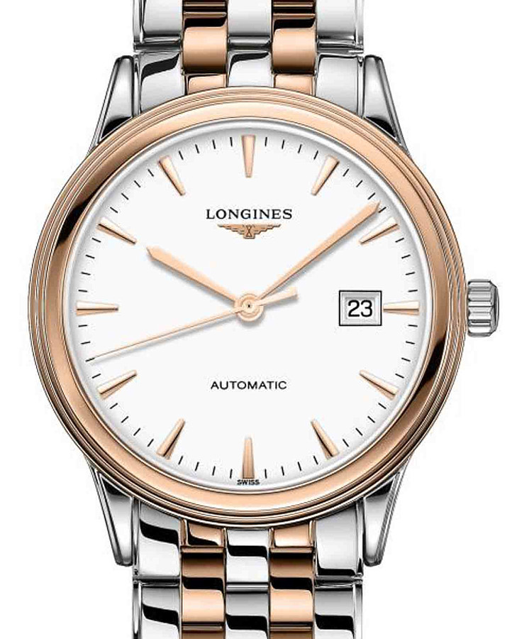 Часы Longines Flagship L4.984.3.92.7 — механические, металл сталь