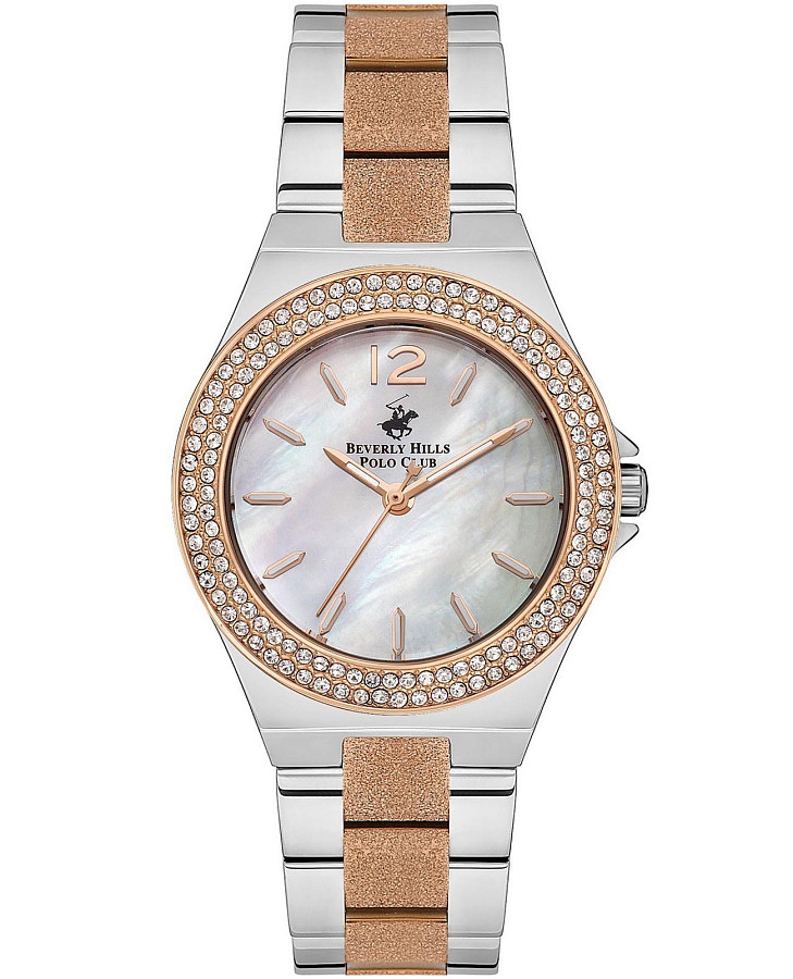 Часы Beverly Hills Polo Club BP3591X.520 — женские, перламутровый