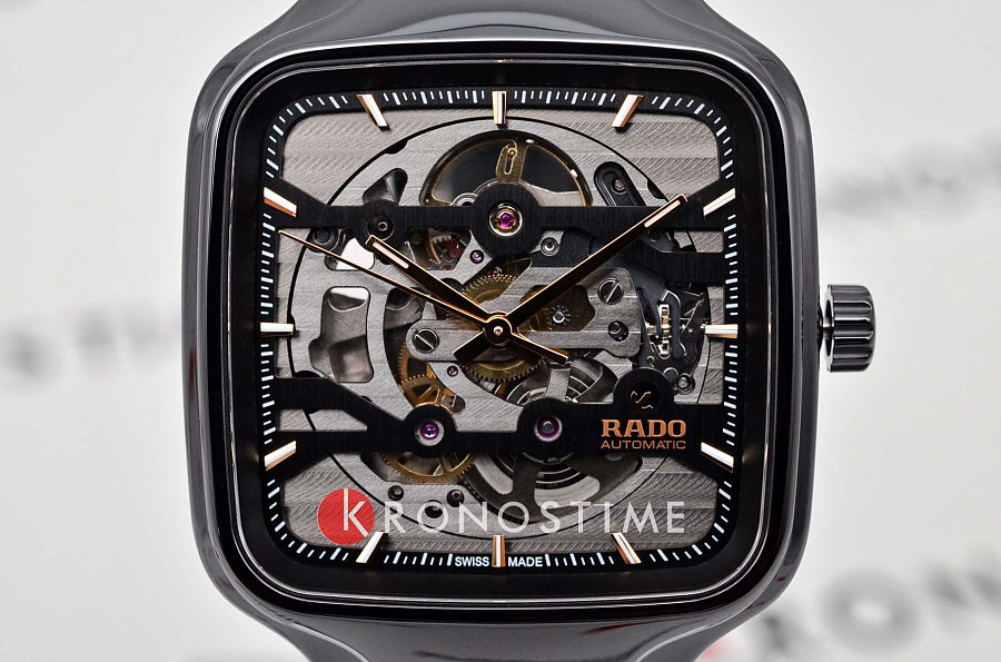 Часы Rado True Square Automatic Skeleton R27124162 — Швейцария, механические