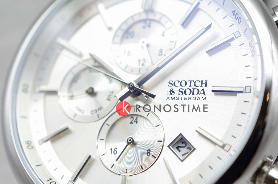 Часы Scotch&Soda SSM.115B — нержавеющая сталь, мужские