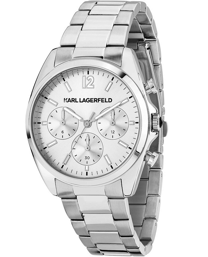 Часы Karl Lagerfeld Round Essentials R0553101503 — женские, серебристый