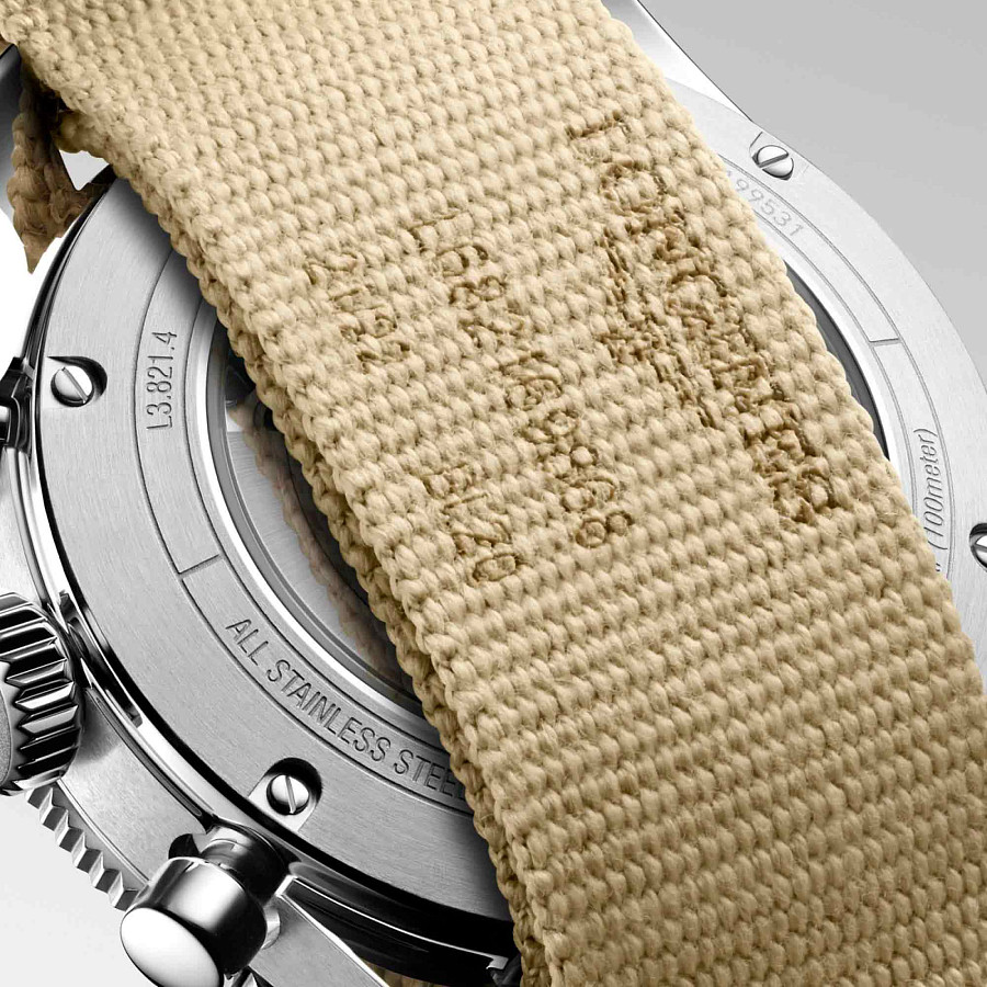 Часы Longines Spirit L3.821.4.53.9 — Швейцария, механические