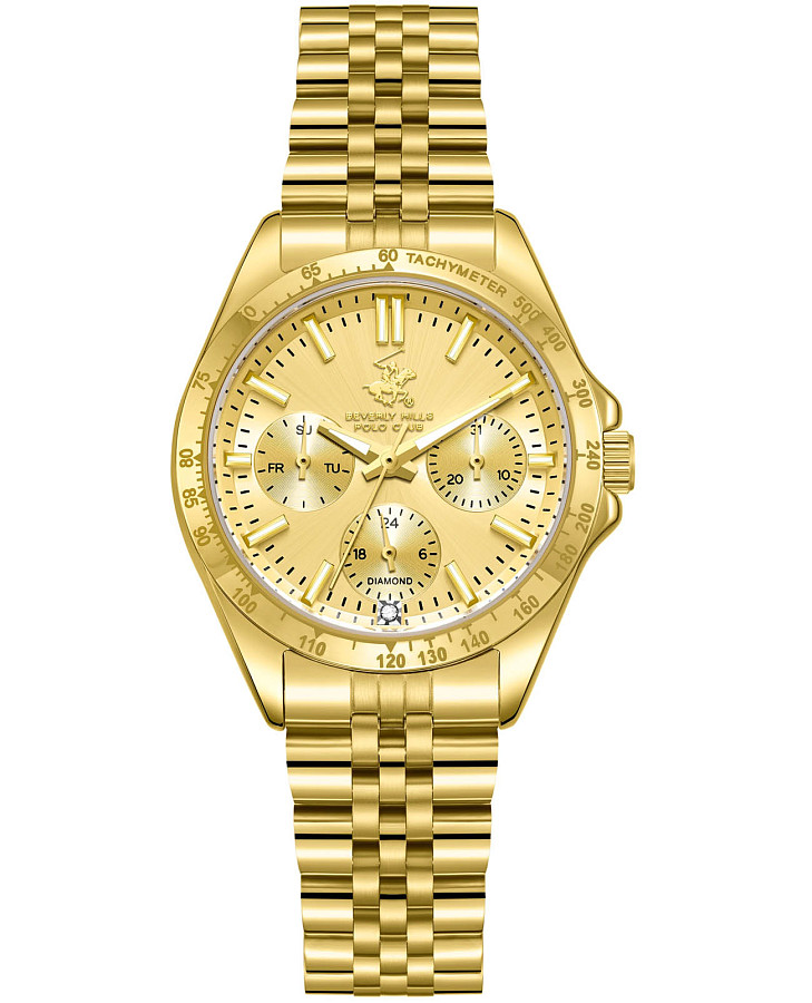 Часы Beverly Hills Polo Club BP3771C.110 — женские, золотой