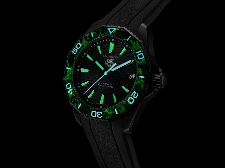 Часы TAG Heuer Aquaracer Professional Solargraph 200 WBP1112.FT6199 — Швейцария, кварцевые