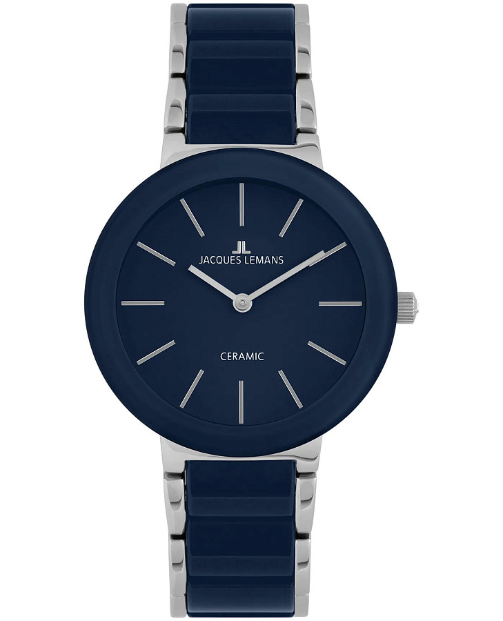 Часы Jacques Lemans High Tech Ceramic 42-7Y — женские, синий