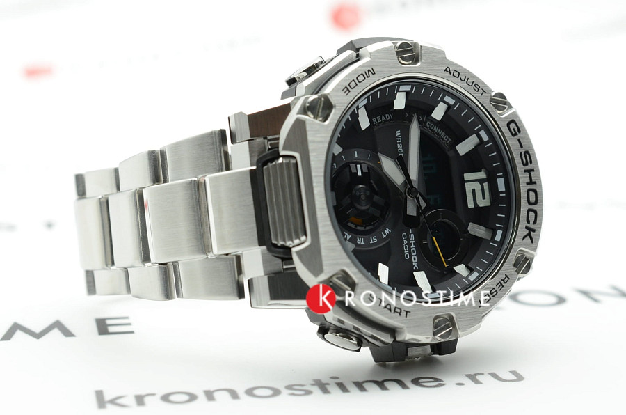 Часы Casio G-Shock GST-B300E-5A — электронные, титан