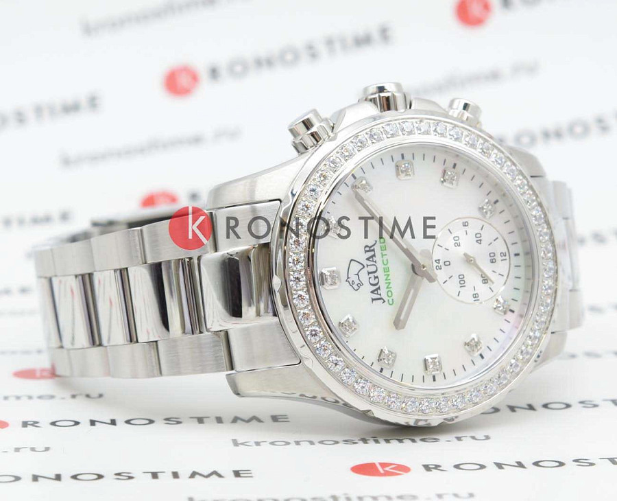 Часы Jaguar Connected Lady J980/1 — нержавеющая сталь, женские