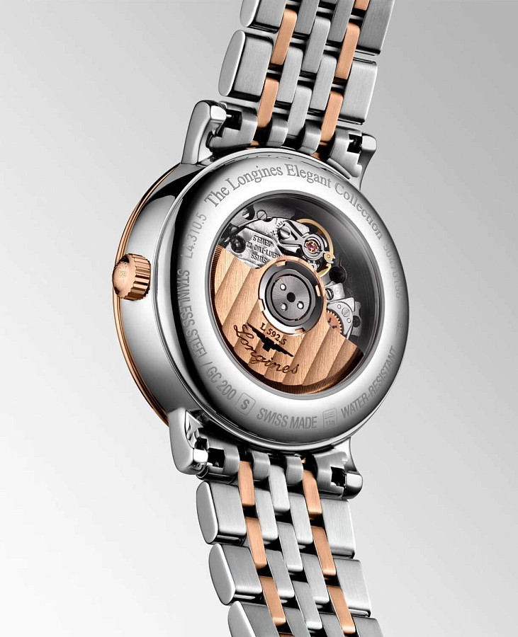 Часы Longines Elegance Elegant Collection L4.310.5.81.7 — механические, сталь металл
