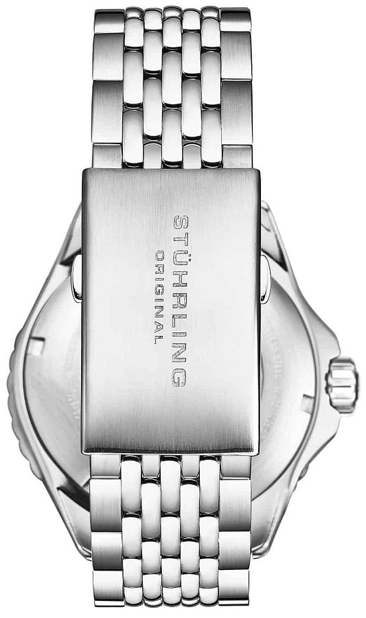 Часы Stuhrling Aquadiver 1009.03 — механические, металл сталь