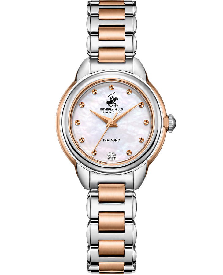 Часы Beverly Hills Polo Club Ladies Quartz BP3883C.520 — женские, перламутровый