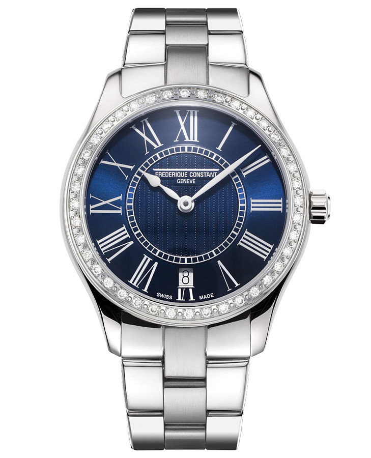 Часы Frederique Constant Classics Ladies Quartz FC-220MN3BD6B — женские, синий