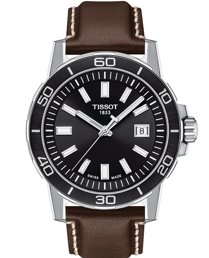 Часы Tissot Supersport Gent T125.610.16.051.00 — мужские, черный