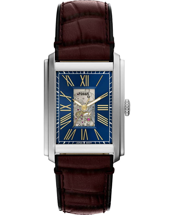 Часы Fossil Carraway ME3273 — мужские, синий