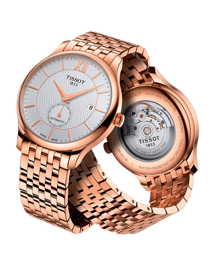 Часы Tissot Tradition Automatic Small Second T063.428.33.038.00 — артикул T0634283303800