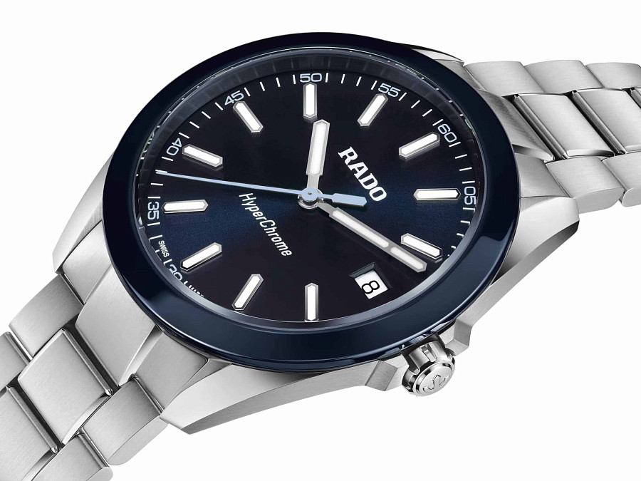 Часы Rado Hyperchrome R32280203 — мужские, серебристый