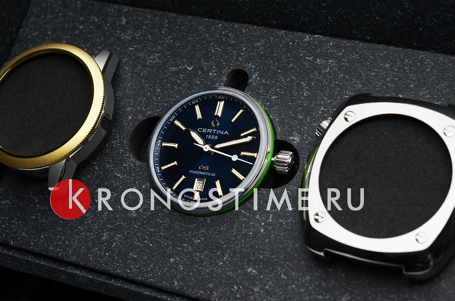 Часы Certina DS+ C041.407.19.041.01 — механические, нержавеющая сталь