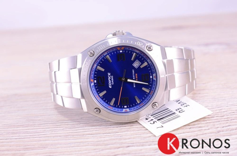 Часы Casio Edifice EF-126D-2A — кварцевые, металл сталь