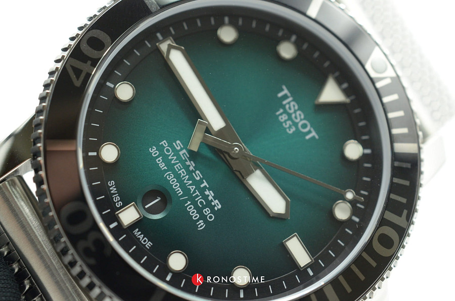 Часы Tissot Seastar 1000 Powermatic 80 T120.407.11.091.00 — мужские, нержавеющая сталь