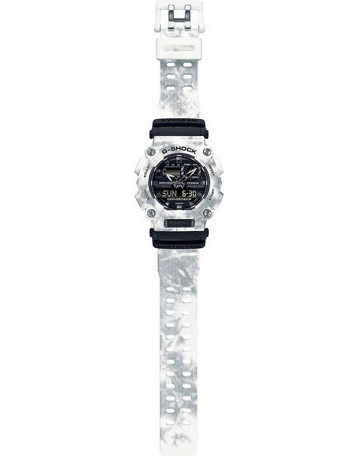 Часы Casio G-Shock GA-900GC-7A — черный, пластик