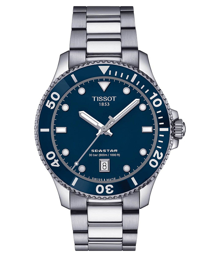 Часы Tissot Seastar 1000 T120.410.11.041.00 — мужские, синий