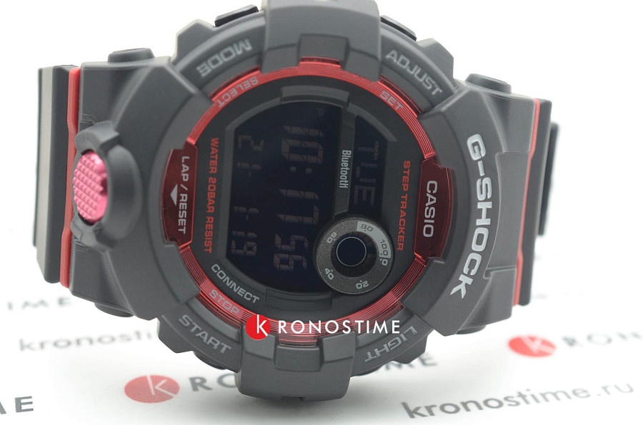 Часы Casio G-Shock GBD-800-1 — пластик, мужские