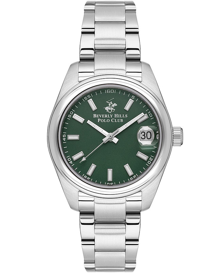 Часы Beverly Hills Polo Club BP3597X.370 — женские, зеленый