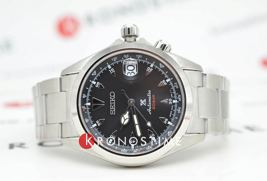 Часы Seiko Prospex Alpinist SPB117J1 — механические, сталь металл