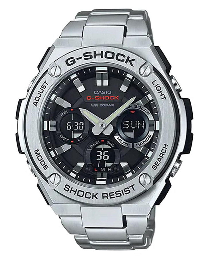 Часы Casio G-Shock GST-S110D-1ADR (GST-S110D-1A) — мужские, черный