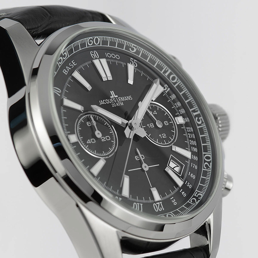 Часы Jacques Lemans Sport 1-2117A — сталь металл, Австрия