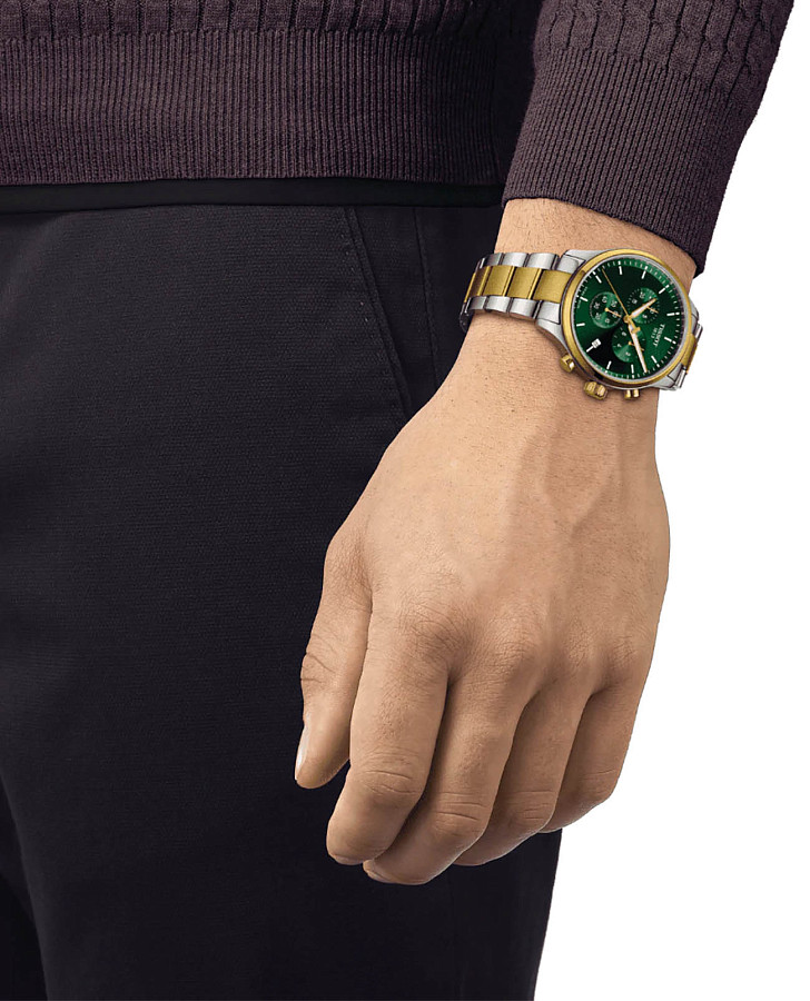 Часы Tissot Chrono XL Classic T116.617.22.091.00 — кварцевые, сталь металл
