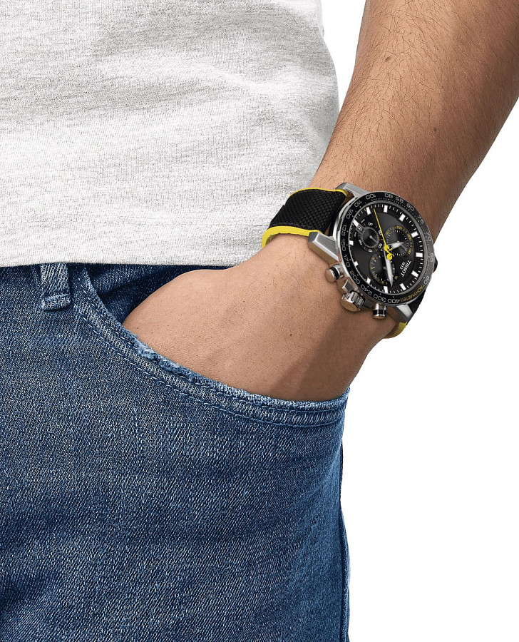 Часы Tissot SuperSport Chrono Tour De France 2020 T125.617.17.051.00 — кварцевые, Швейцария, мужские