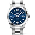 Швейцарские механические часы Longines Conquest L3.777.4.99.6