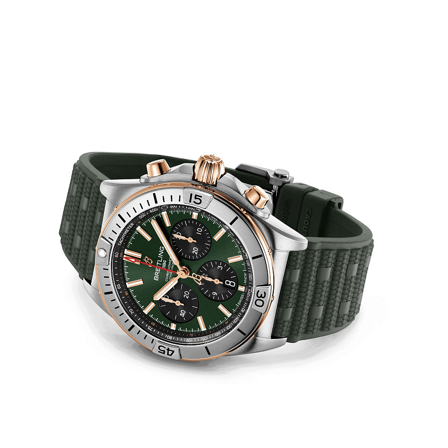 Часы Breitling Chronomat B01 42 UB0134131L1S1 — сталь золото, Швейцария